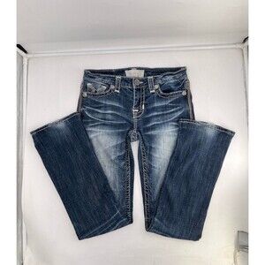 Women’s Big Star Blue Jeans, Size 26R – Flattering Fit, 36” Inseam Denim A111